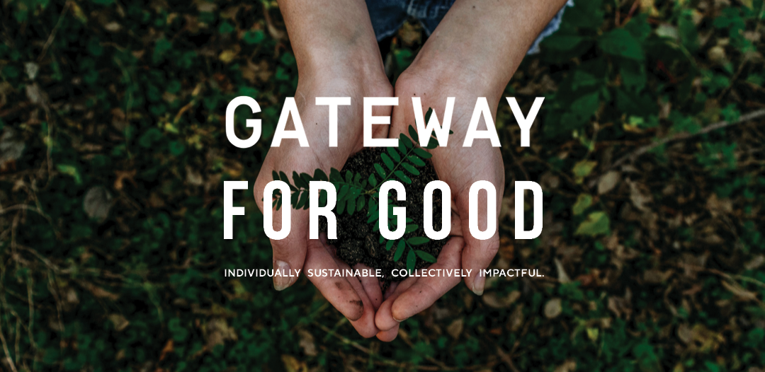 Announcing the sustainable charity event at gateway