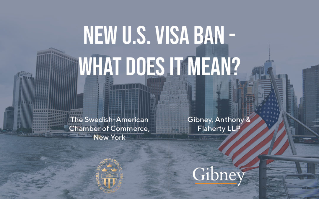 SACCNY Webinar: New U.S. Visa Ban
